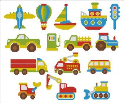 (image for) Bright Color Vehicles Mini Collection